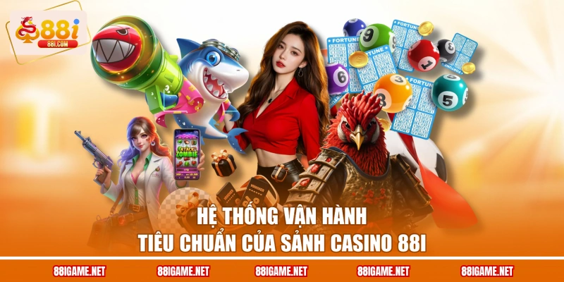 Hệ thống vận hành tiêu chuẩn của sảnh Casino 88I